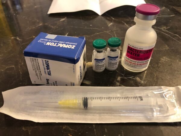 Zomacton HGH recombinant growth hormone vial for research